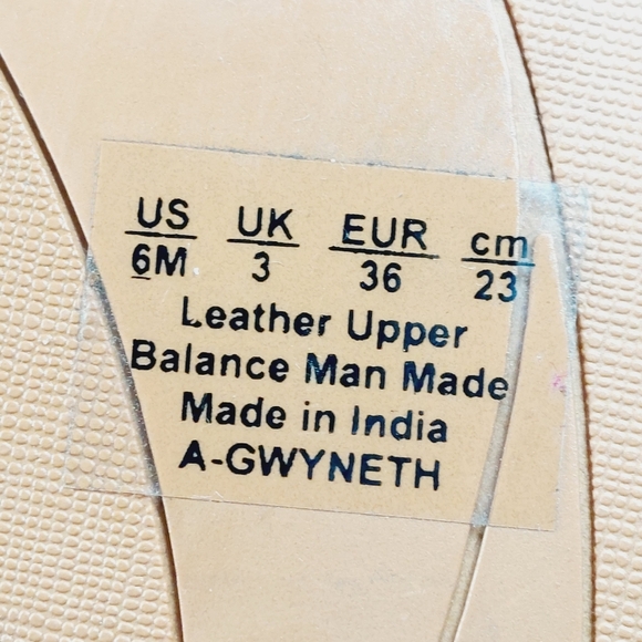 New Sarto By Franco Sarto Women's Red Leather Gwyneth Slide Flat Sandals A268 - Picture 10 of 12